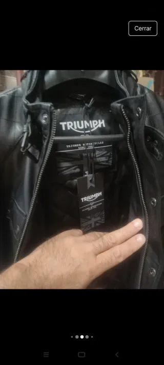 Chaqueta Triumph Talla M