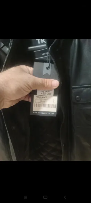 Chaqueta Triumph Talla M