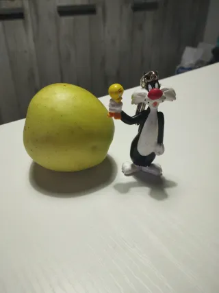 Portachiavi Bugs Bunny e Silvestro