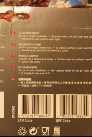 Segna bicchieri Vacu Vin Set B