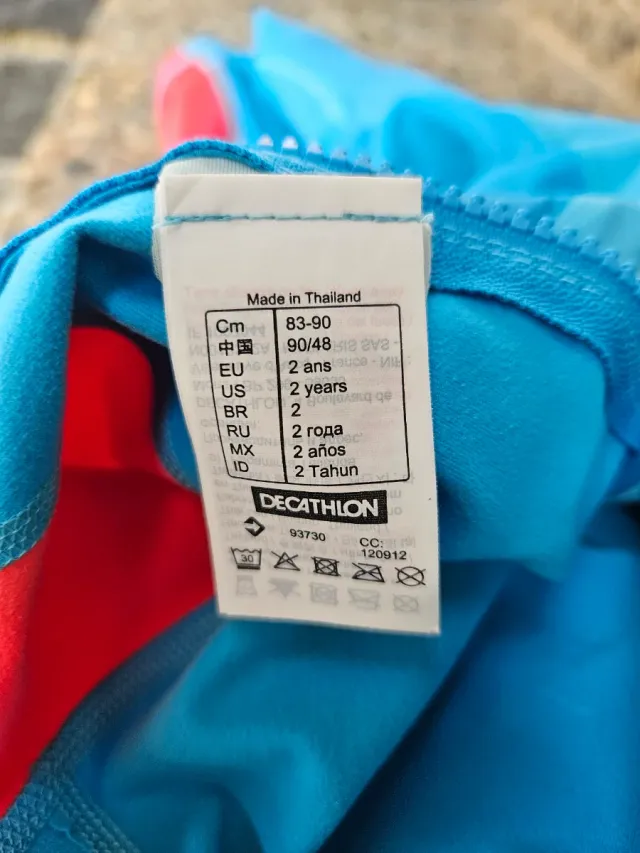Bañador Buzo Decathlon T.2 Años Nuevo