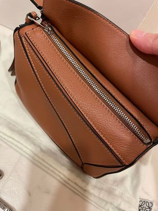 Bolso Loewe Marrón Piel