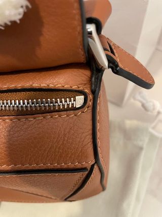 Bolso Loewe Marrón Piel