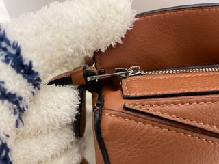 Bolso Loewe Marrón Piel