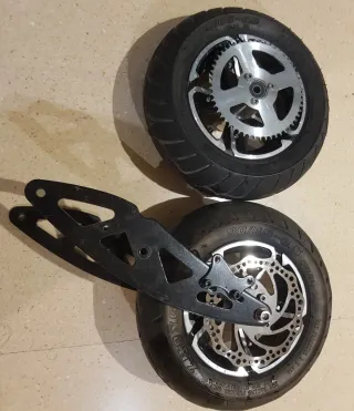 2 Ruedas Patinete Eléctrico con Disco
