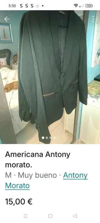 Americana Antonio Morato Talla M.