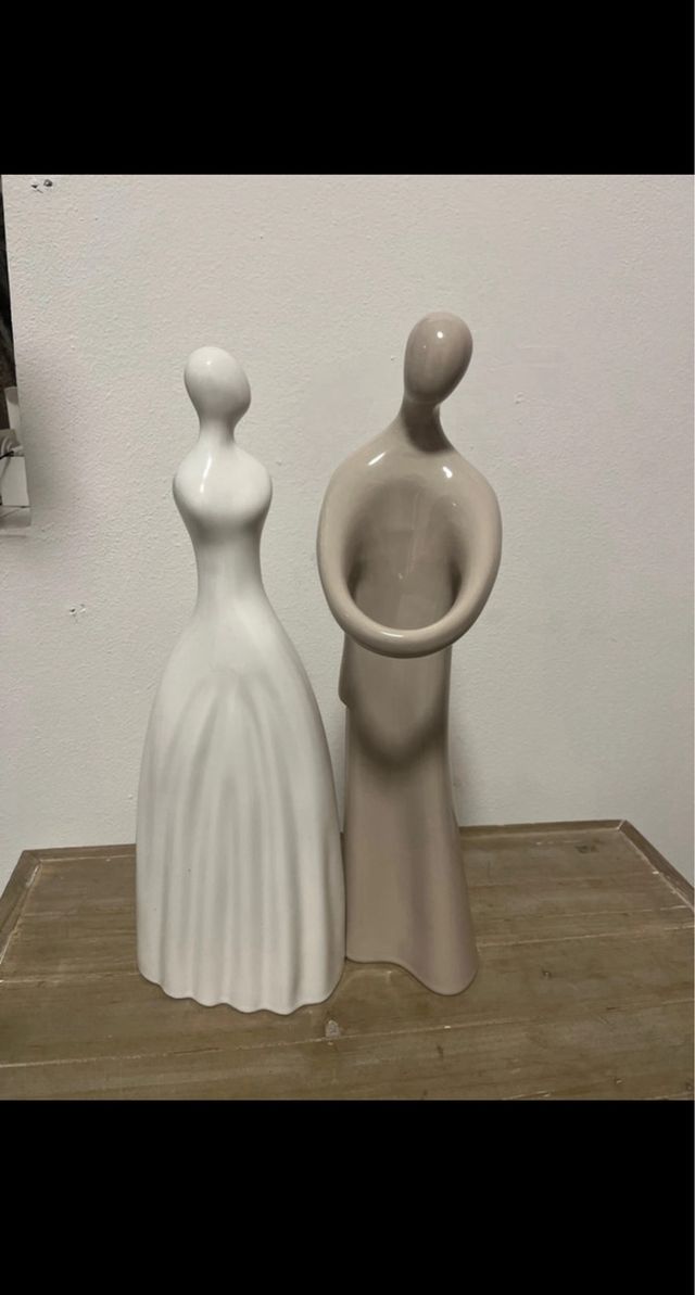 Statuetta coppia lui e lei