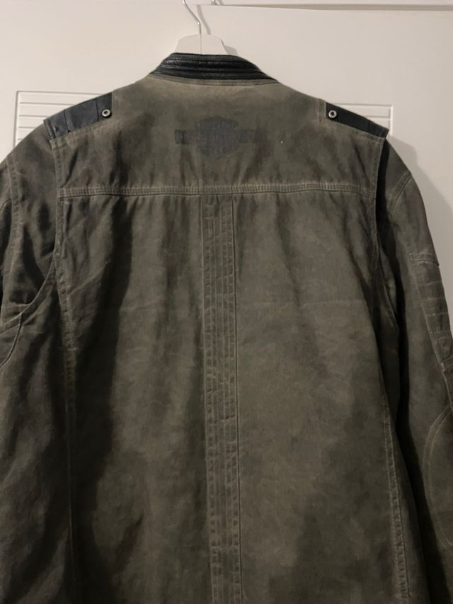 Cazadora Harley Davidson Talla L Verde Oliva