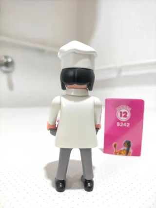 Chef pastelera Playmobil serie 12