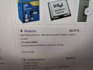 PC G2030 + Placa P8H61-M LX3 Plus R2