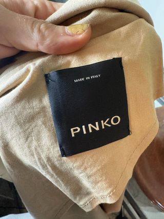 Giacca Sahariana Pinko Beige