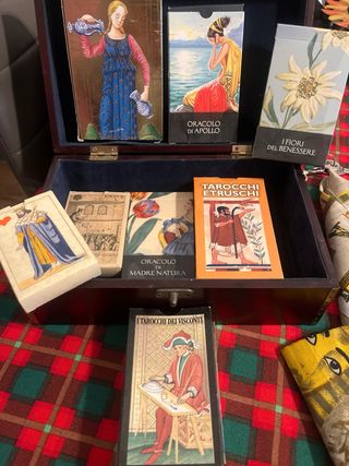 Cofanetto Tarocchi: Visconti, Apollo, Fiori