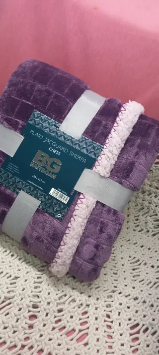 Sherpa reversible terciopelito y sherpa.Env.Gratis