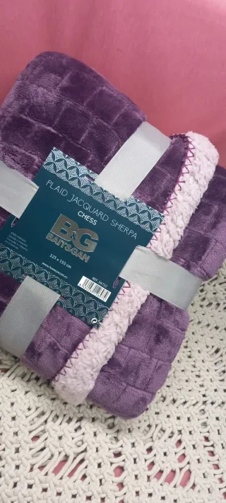 Sherpa reversible terciopelito y sherpa.Env.Gratis