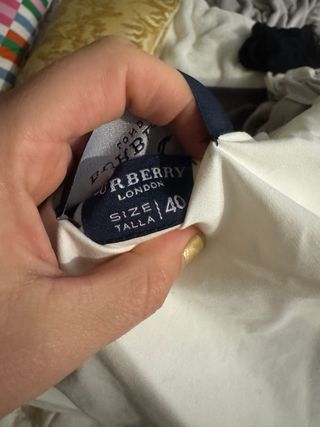 Giacca Burberry Bianca Unisex