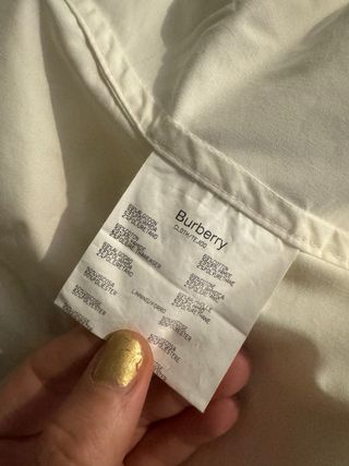 Giacca Burberry Bianca Unisex
