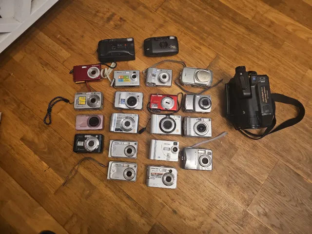 Lote Cámaras PARA REPARAR, REVISAR.