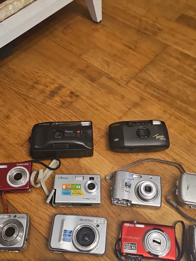 Lote Cámaras PARA REPARAR, REVISAR.