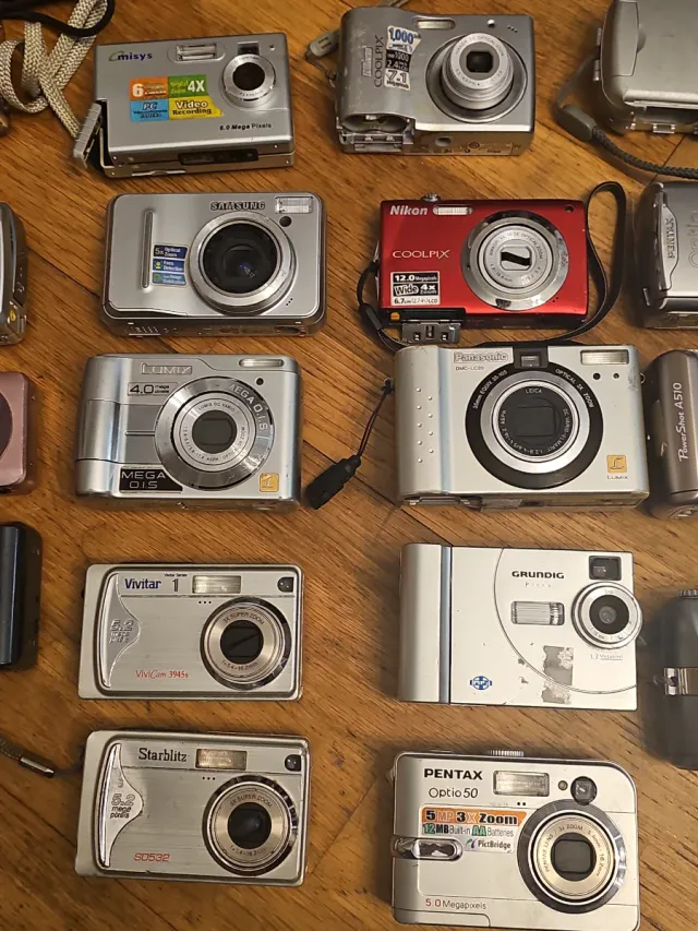 Lote Cámaras PARA REPARAR, REVISAR.