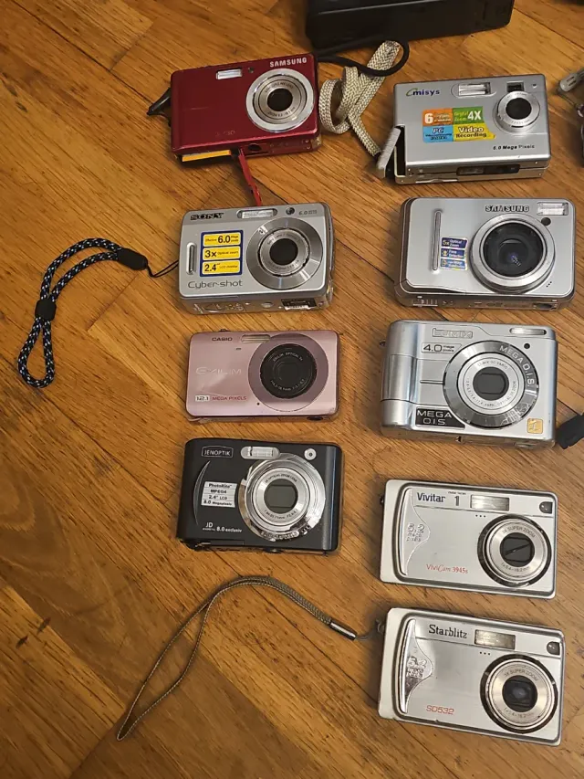 Lote Cámaras PARA REPARAR, REVISAR.