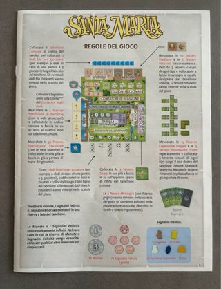 Santa Maria - Gioco da tavolo