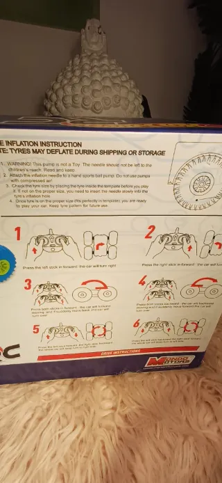 Coche teledirigido Hot Wheels RC Stunt