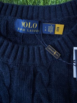 Jersey Polo Ralph Lauren Azul Talla M