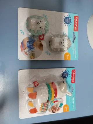 Lote Juguetes Fisher-Price: Erizo y Llama