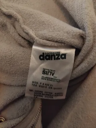 Giacca Dimensione Danza Donna Cotone Grigio