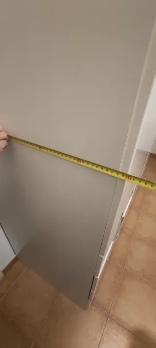 Armario blanco lacado 3 puertas