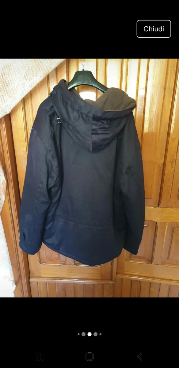 Giubbotto Napapijri blu con cappuccio