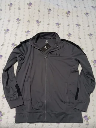 Chándal Under Armour Gris y Negro