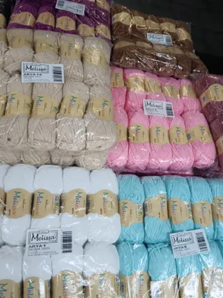 Ovillos Melissa Arya para ganchillo y crochet
