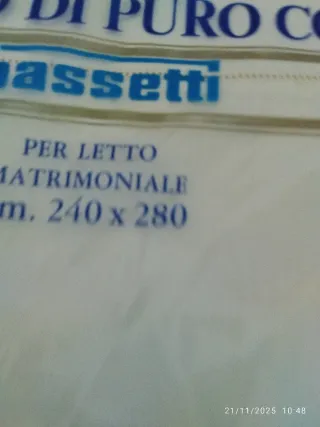 Bassetti Lenzuolo Sopra Cotone 240x280