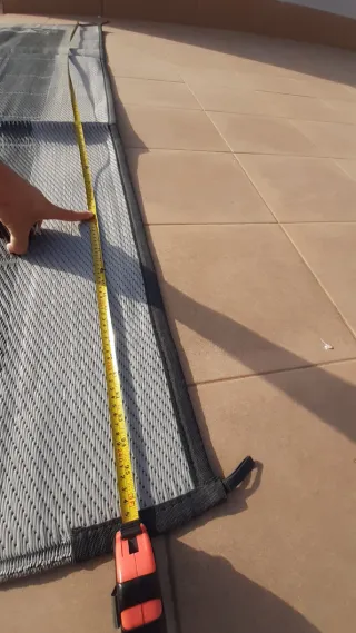 Suelo tipo bolon de camping caravana autocaravana