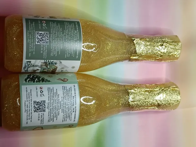 2 Gel Doccia Glitterato - Idea Regalo Natale