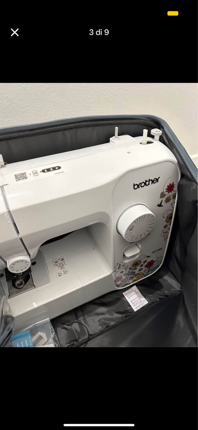 Macchina da cucire Brother JX17FE Pack