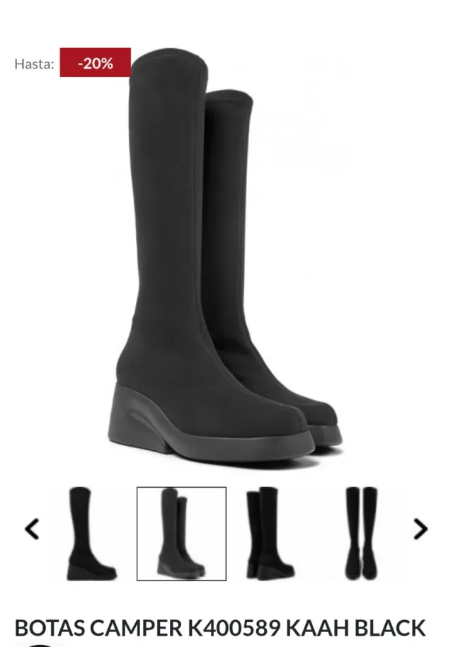 Botas Camper K400589 KAAH Negras