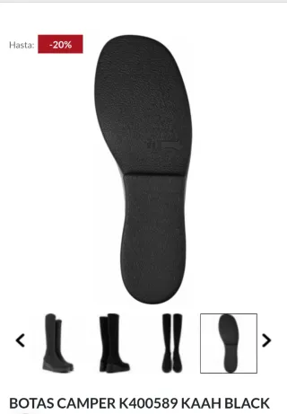 Botas Camper K400589 KAAH Negras