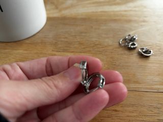 Pendientes de plata con circonitas