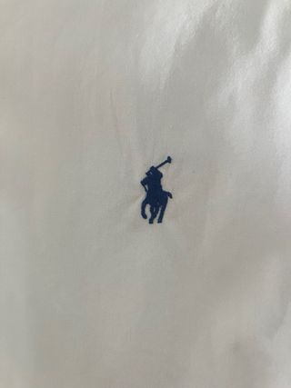 Camisa Polo Ralph Lauren Blanca Talla XS