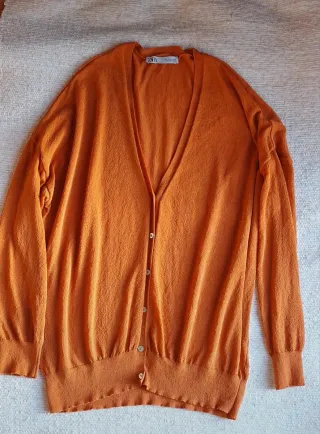 Cárdigan naranja