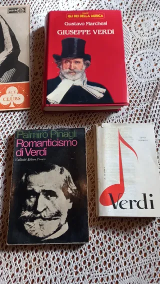 Lotto Vinili Giuseppe Verdi - Aida + Libri