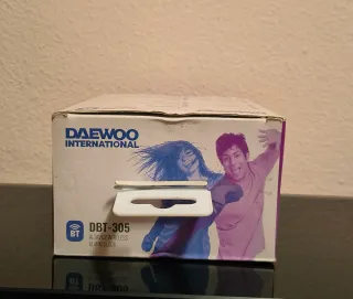 Reloj Despertador Altavoz Bluetooth Daewoo DBT-305