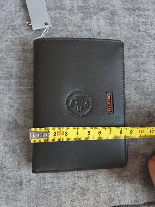 Cartera Pielnoble Marrón Nueva Con Caja