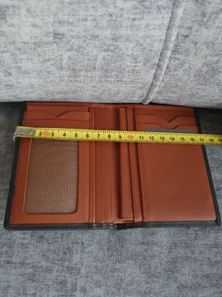 Cartera Pielnoble Marrón Nueva Con Caja