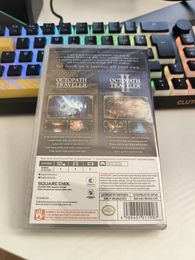 Octopath Traveler 1 y 2 Switch Bundle