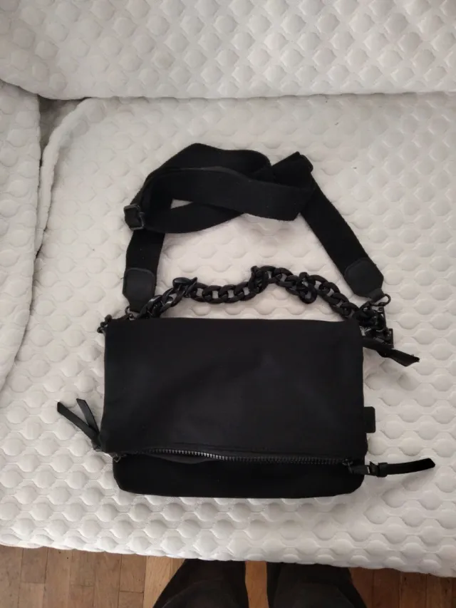 Bolso negro nylon