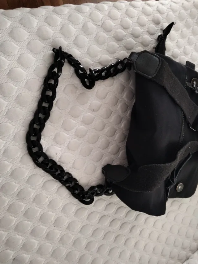Bolso negro nylon