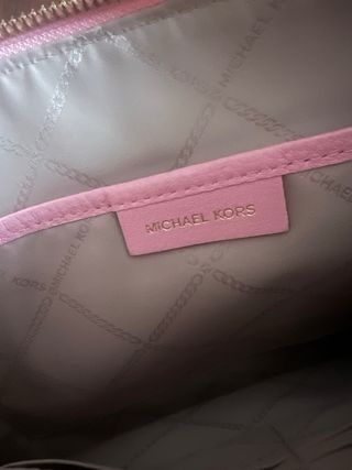 Pochette Michael Kors Rosa Pelle